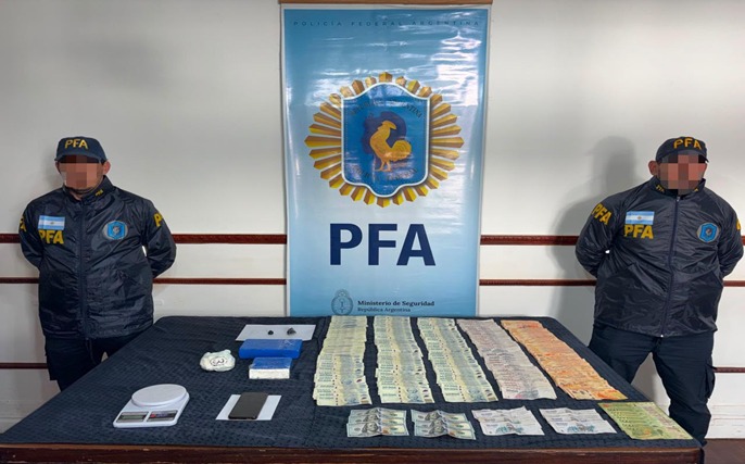 LA POLICÍA FEDERAL ARGENTINA DESARTICULÓ UNA ORGANIZACIÓN NARCOTRAFICANTE EN GOYA